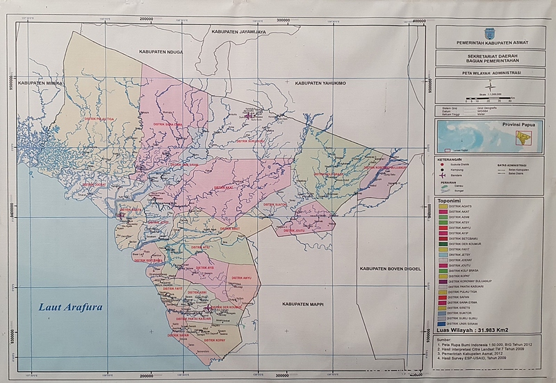 Файл:Карта округа Асмат 2012.jpg